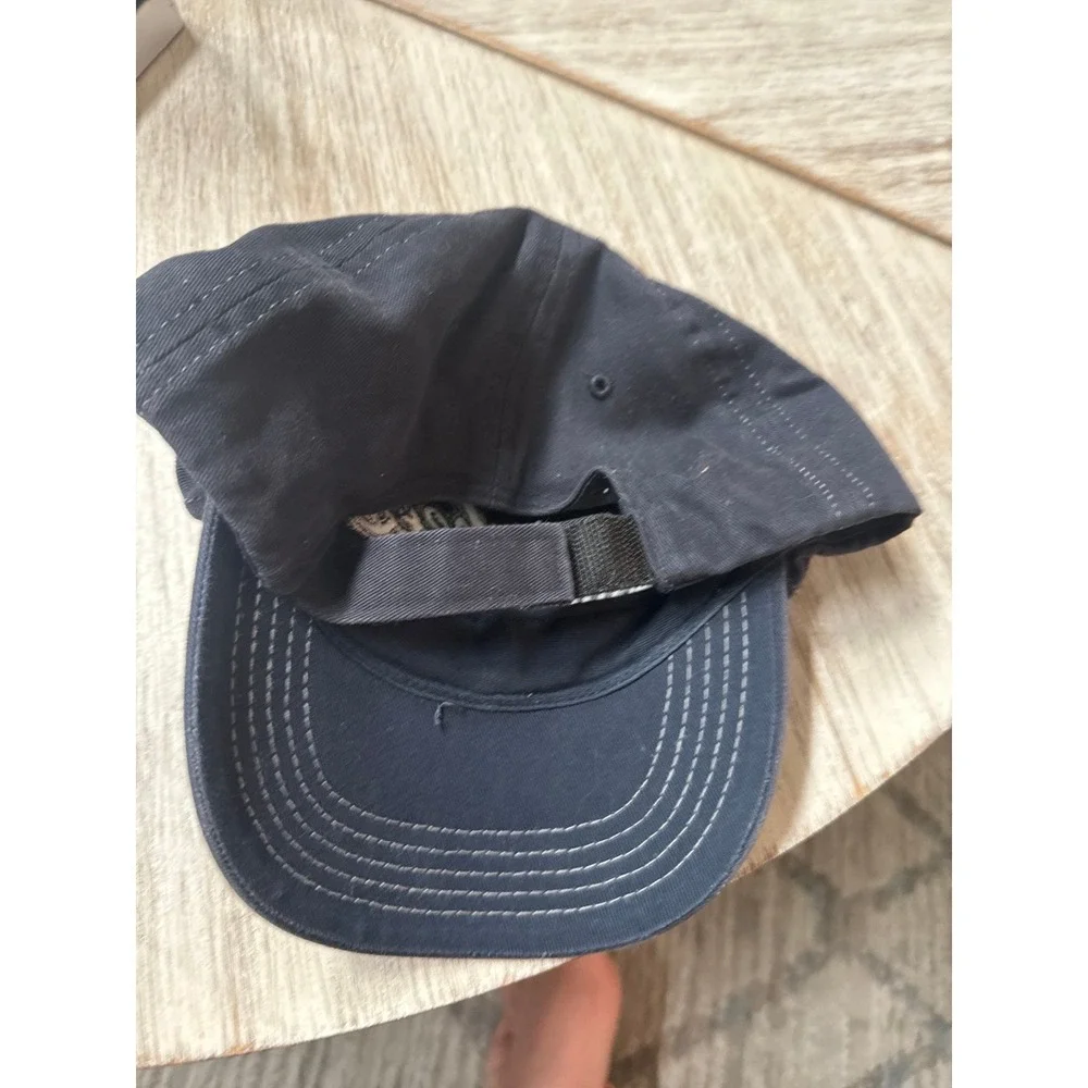 47 Brand New York Yankees Kids Script Adjustable Hat Navy Gray Embroidered